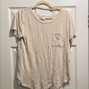 Workshop Republic Clothing Cream Short Sleeve Tee